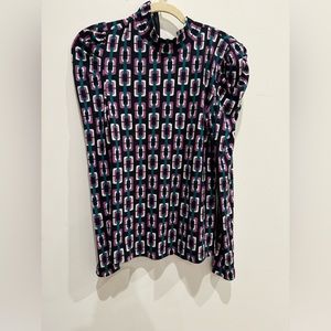 DVF long sleeve mock neck